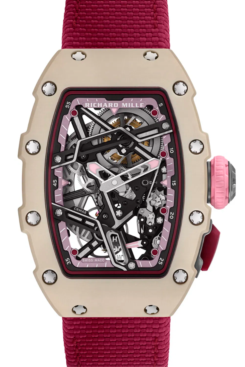 Richard Mille 07-04 'Ladies' White Quartz TPT Automatic Sport