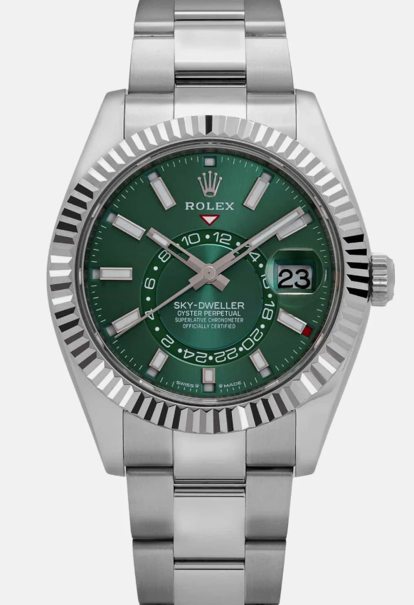 Rolex Sky-Dweller Oyster, 42 mm, Oystersteel and white gold 336934