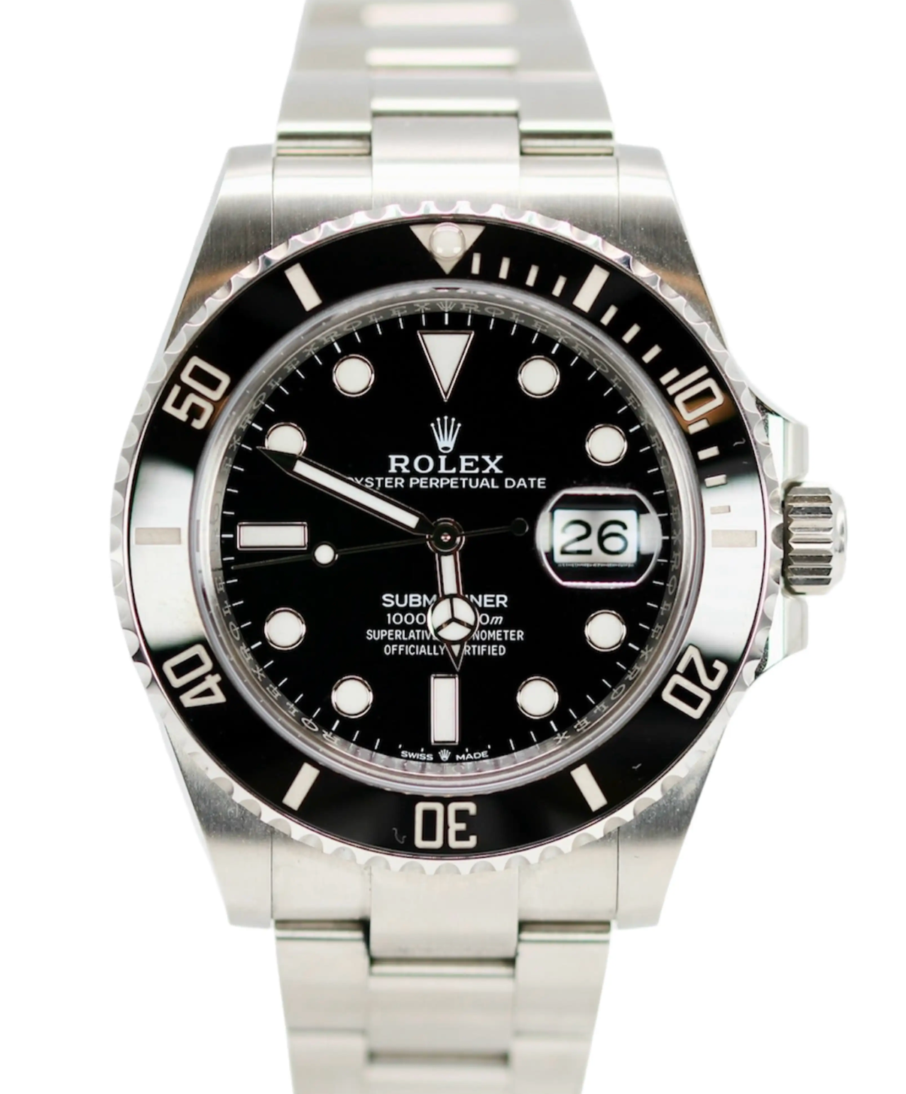 Competition Entry: Rolex Submariner Date Oyster, 41 mm, Oystersteel 126610LN