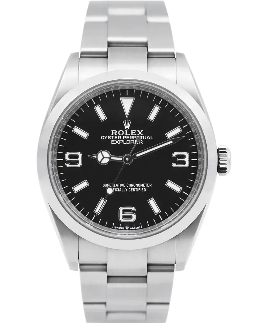 Rolex Explorer Oyster, 36 mm, Oystersteel 124270
