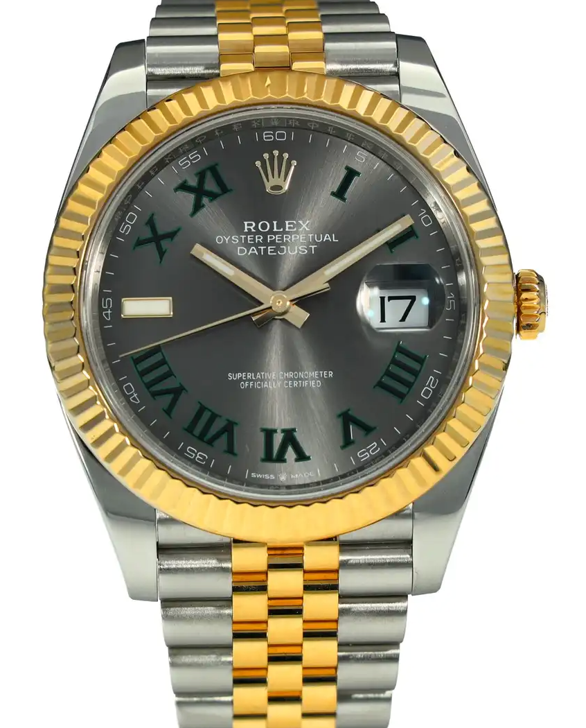 Rolex Datejust Oyster, 41 mm, Oystersteel and yellow gold 126333