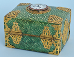 Chinese Market Shagreen Box with Watch