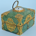 Chinese Market Shagreen Box with Watch