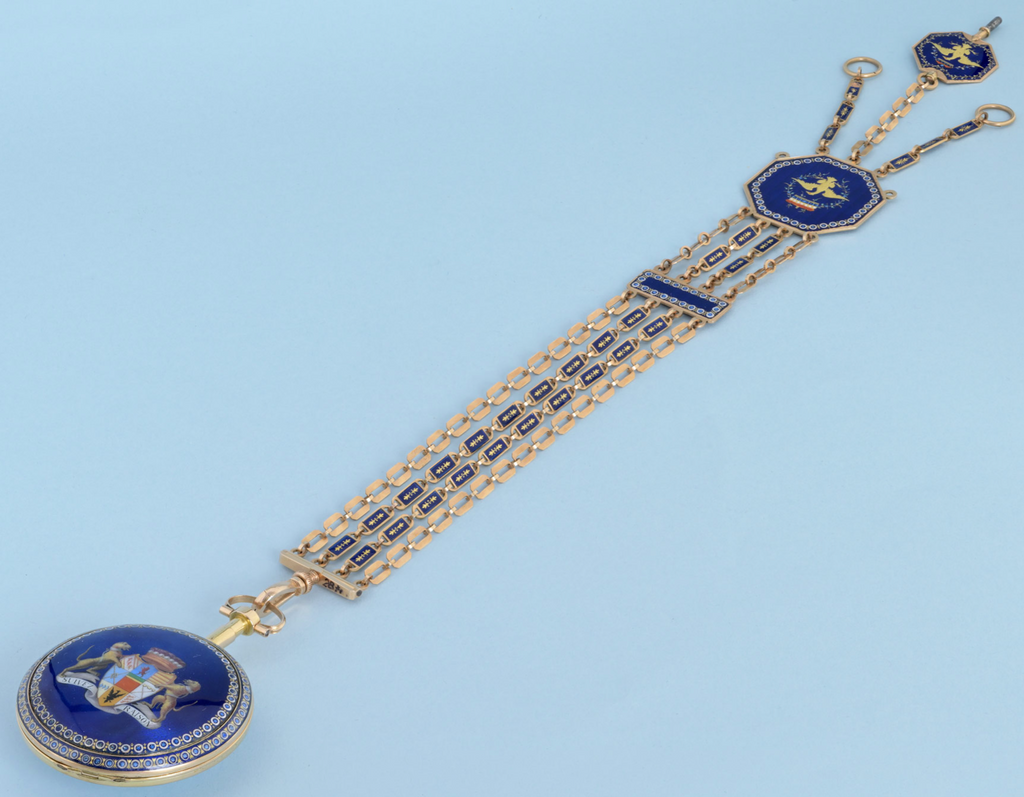 Exceptionally Rare Virgule Chatelaine Watch