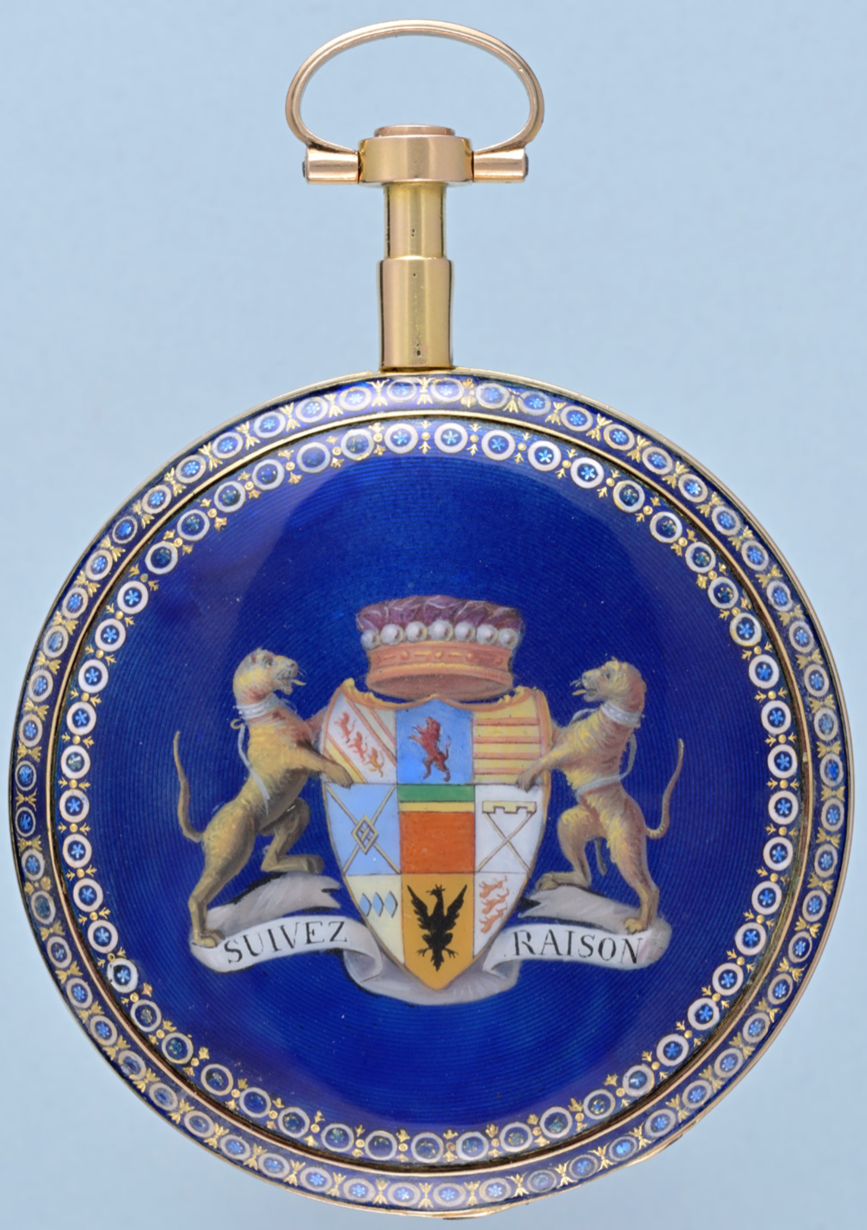 Exceptionally Rare Virgule Chatelaine Watch