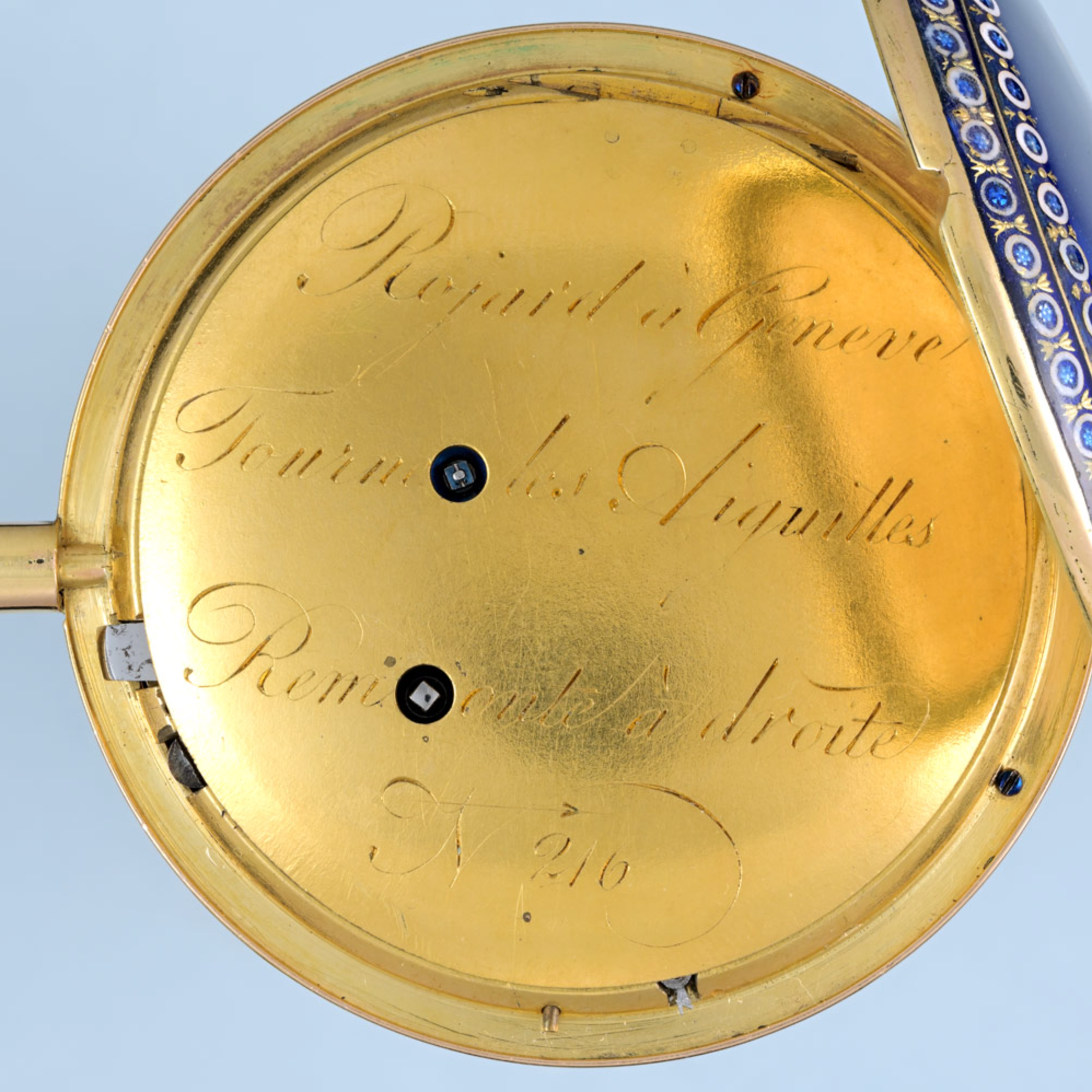 Exceptionally Rare Virgule Chatelaine Watch