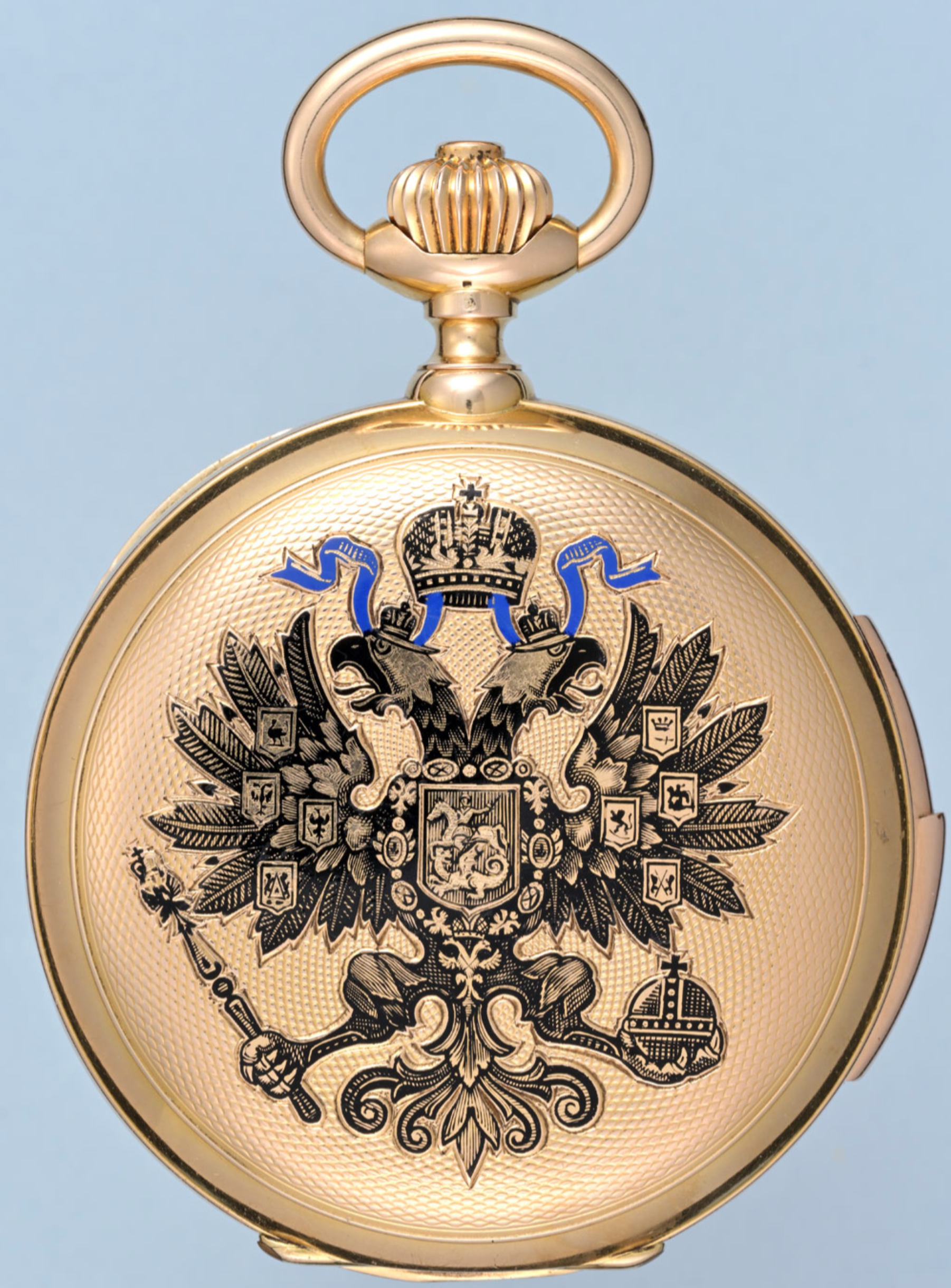 Gold Minute Repeater with Russian Coat of Arms