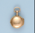 Gold Watch and Diamond Set Ring Mount