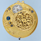 Gold and Enamel Chatelaine Watch