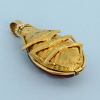 Gold and Enamel Beetle Form Watch