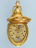 Gold and Enamel Beetle Form Watch
