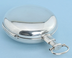 Large Silver English Pocket Chronometer