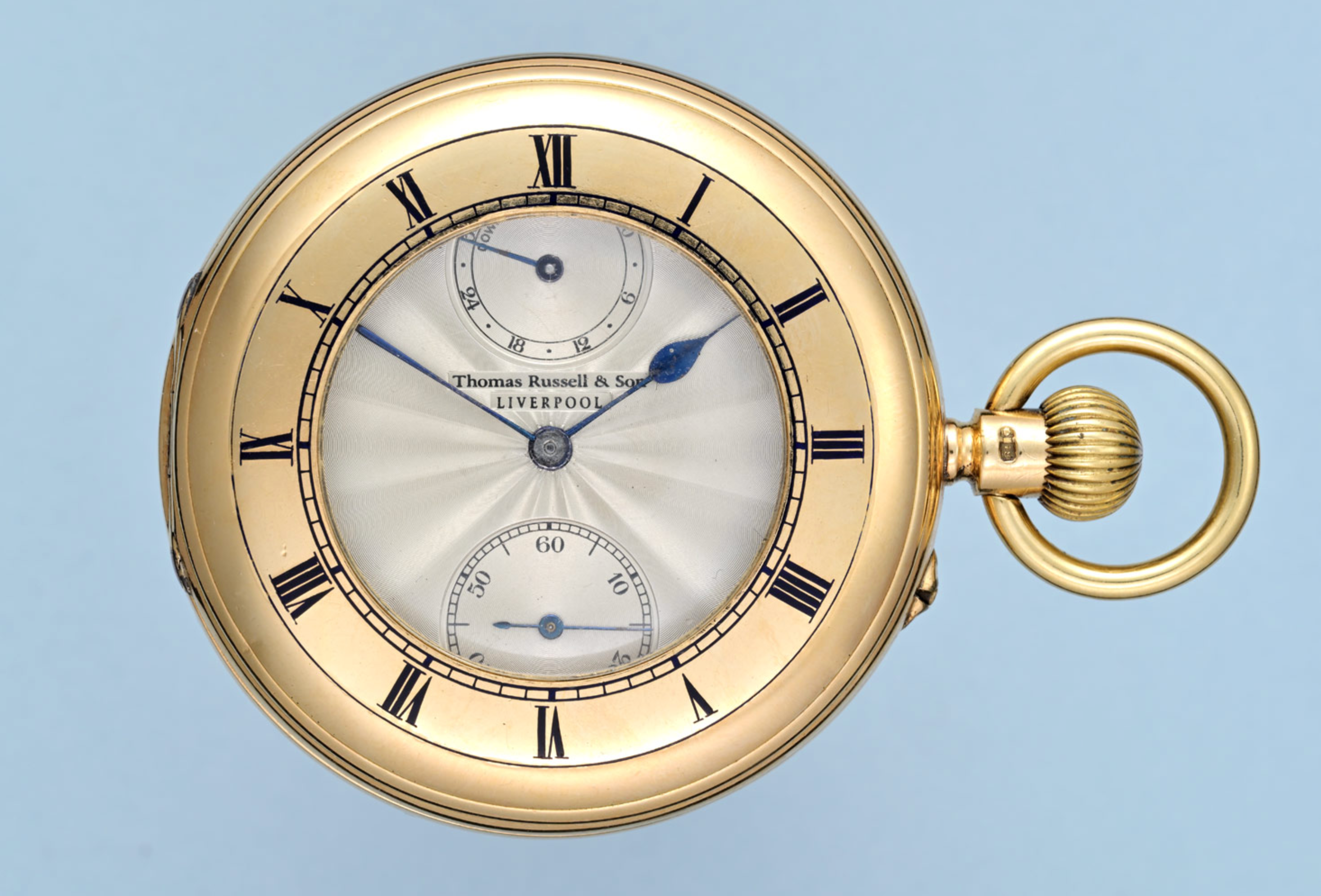 Unusual Half Hunter with up/down Dial