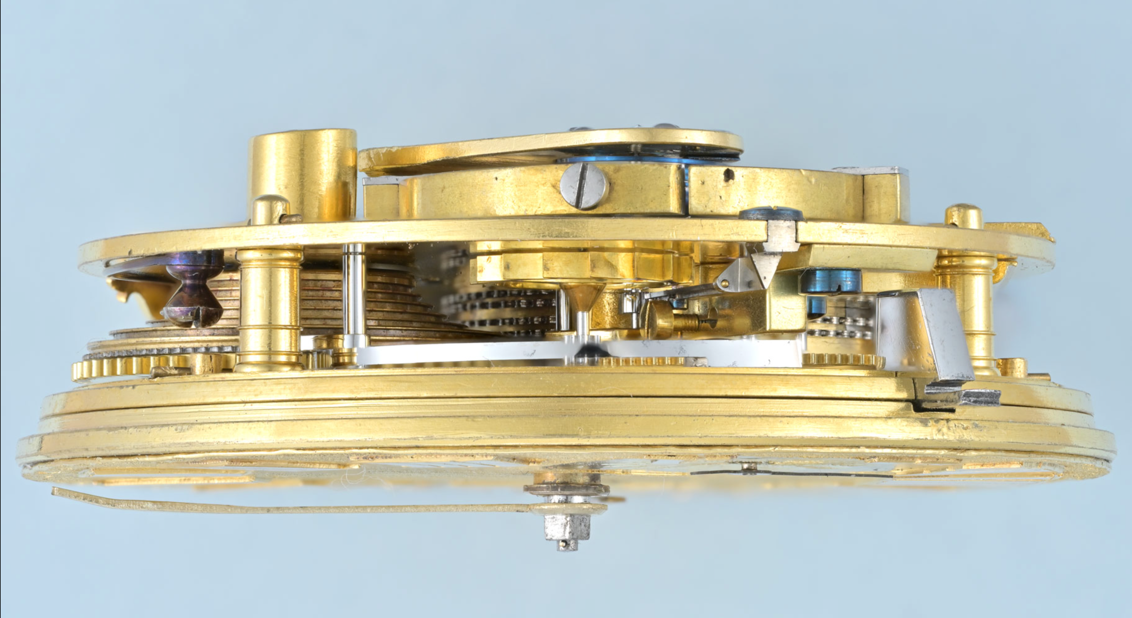 Gold English Full Plate Chronometer