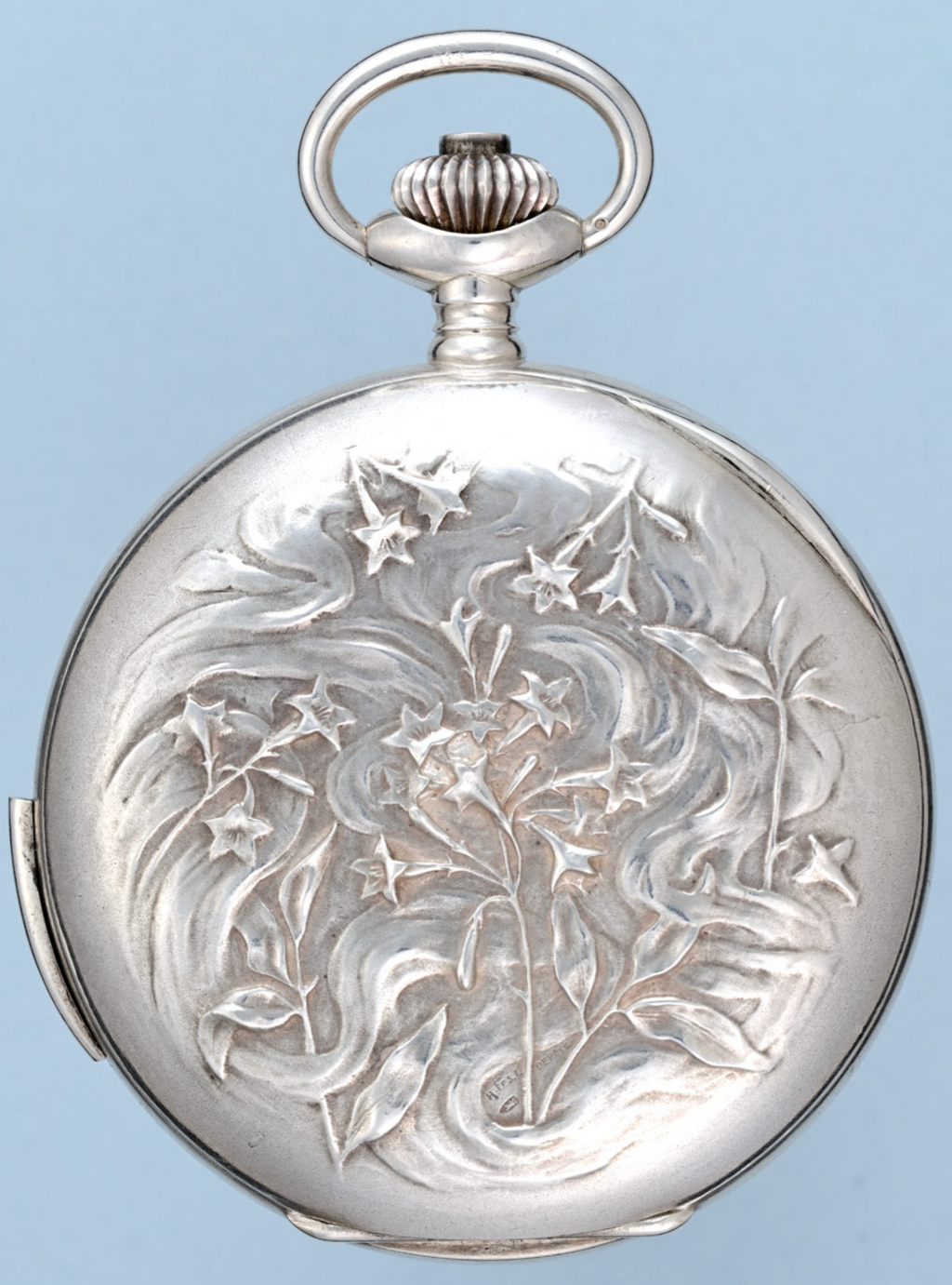 Silver Hunting Cased Erotic Automaton