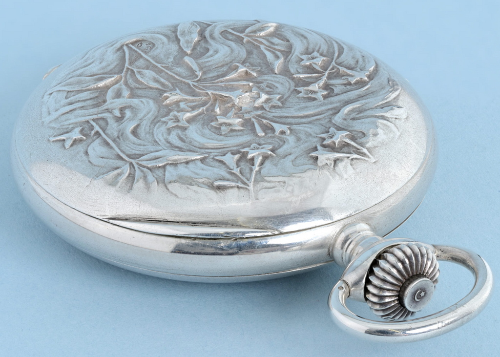 Silver Hunting Cased Erotic Automaton