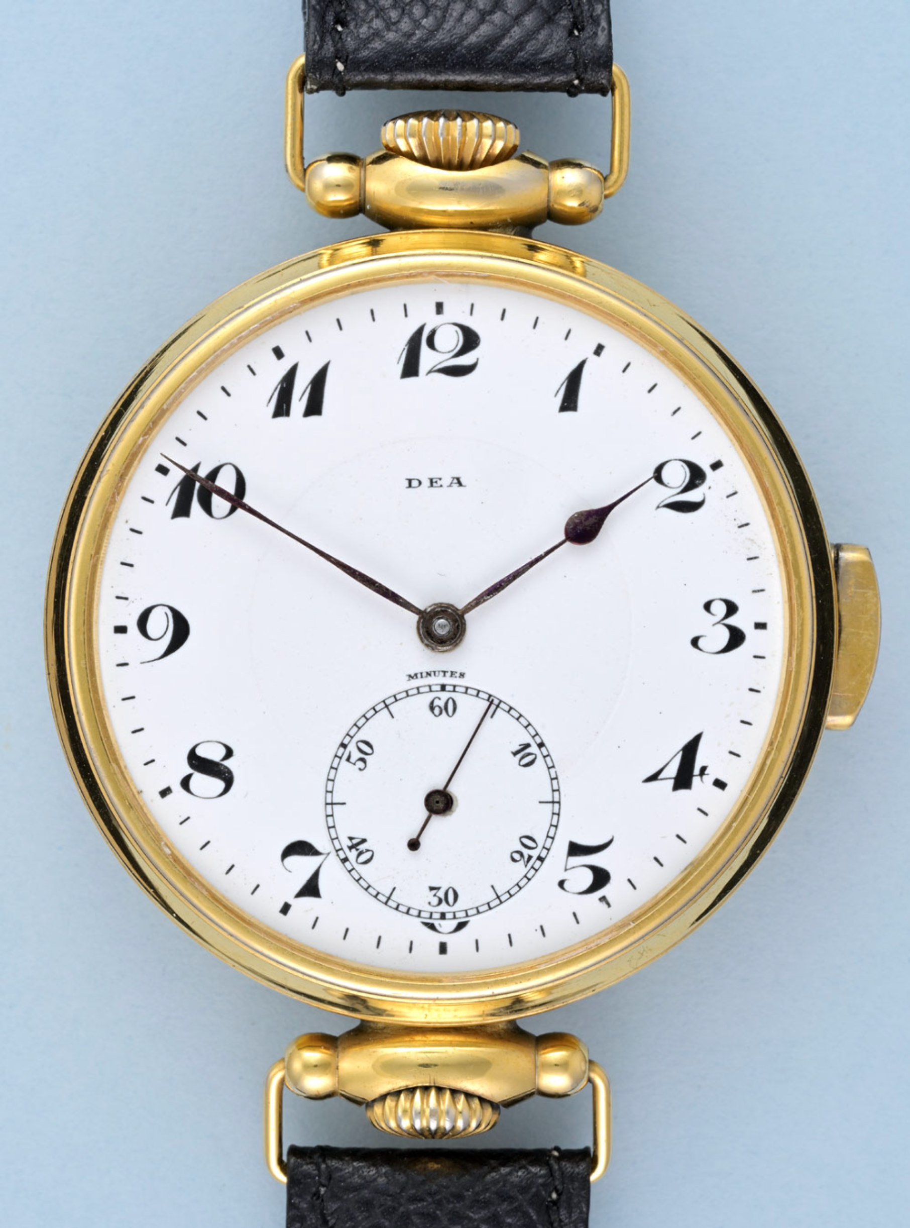 Large Gold Minute Repeating Wristwatch