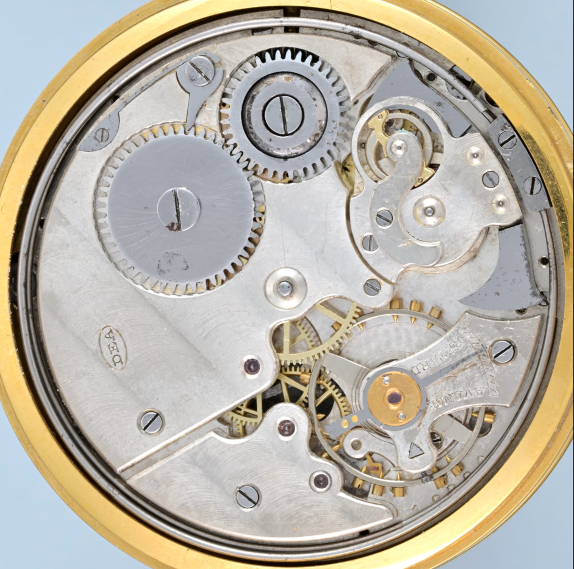 Large Gold Minute Repeating Wristwatch