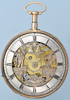 Gold Quarter Repeating Swiss Automaton