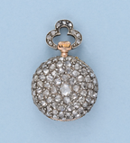 Small Diamond Set Pendant Watch
