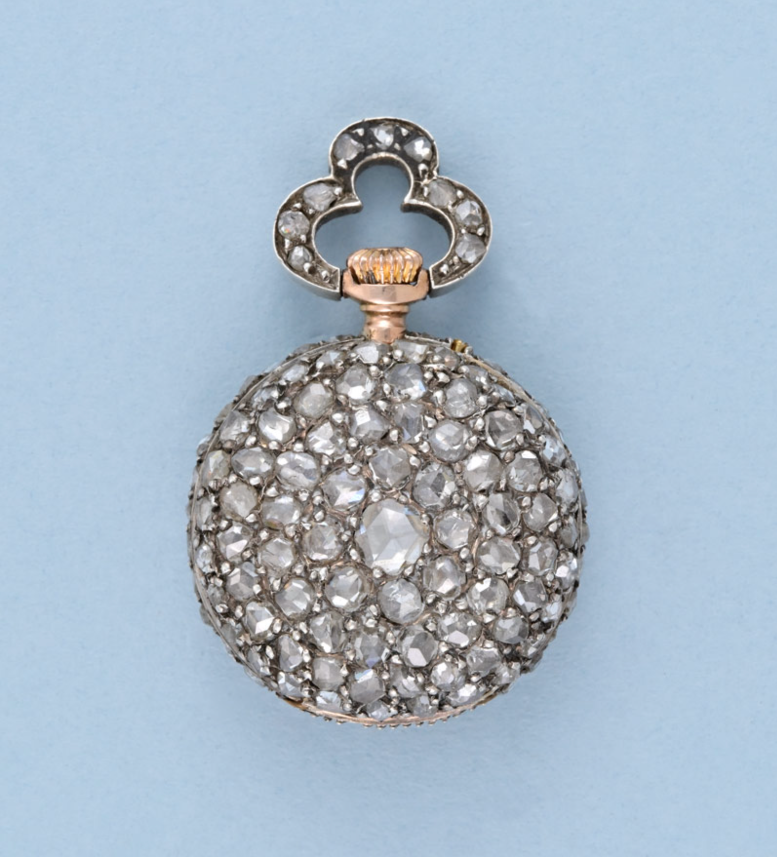 Small Diamond Set Pendant Watch