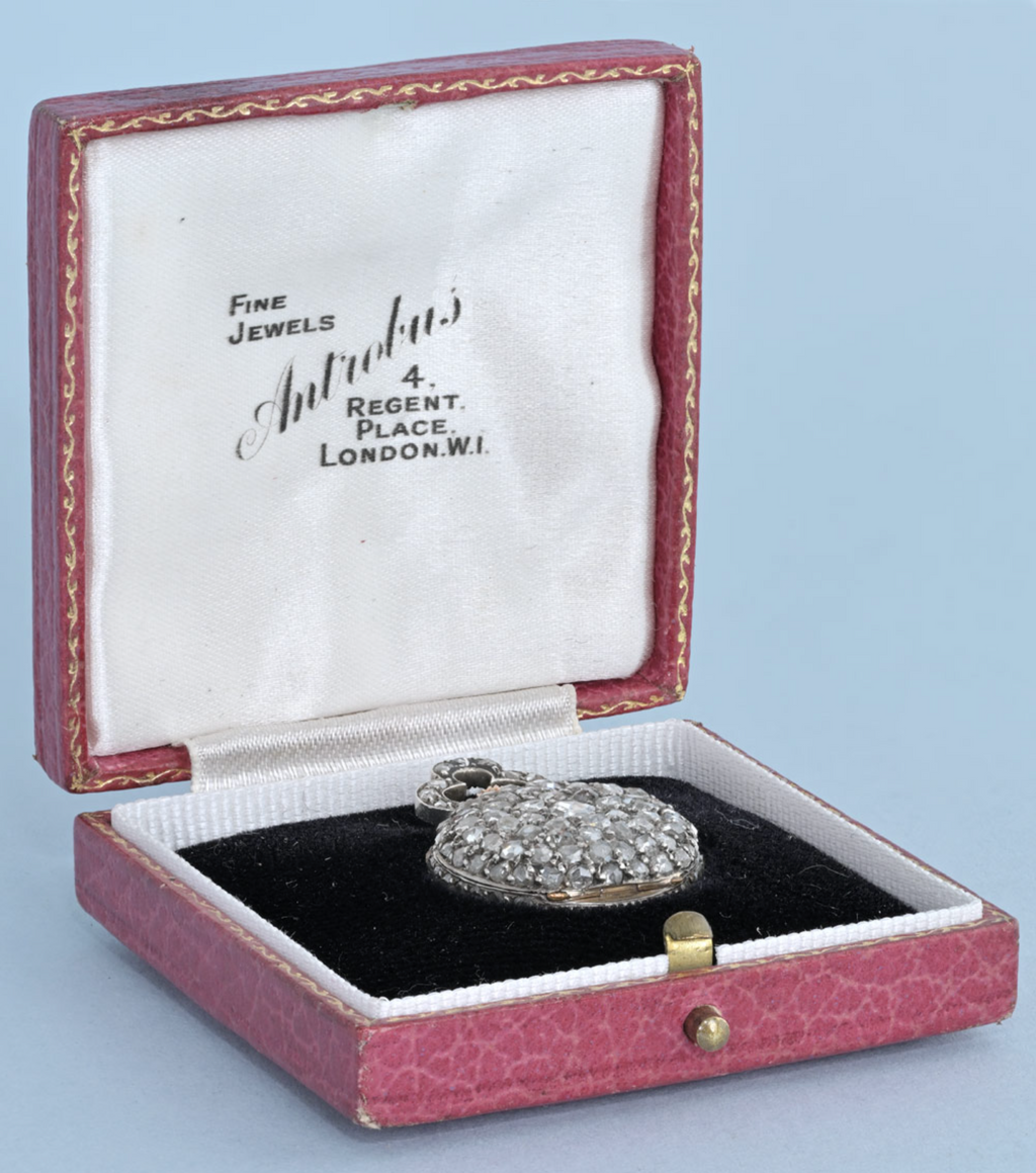 Small Diamond Set Pendant Watch