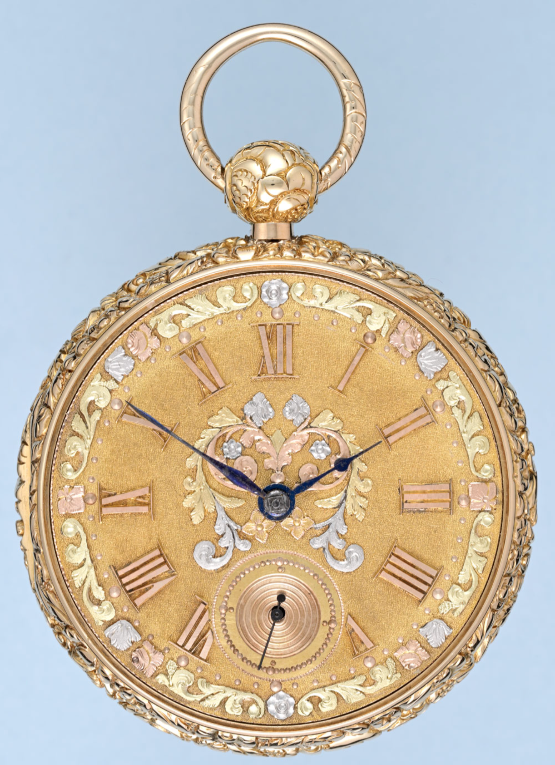 Gold Massey II with Decorative Gold Dial