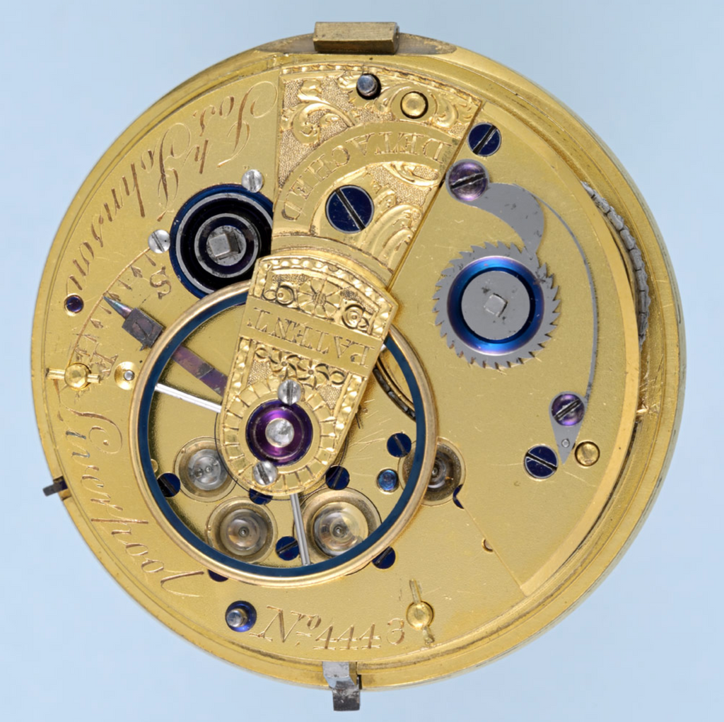 Gold Massey II with Decorative Gold Dial