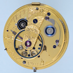Gold Massey II with Decorative Gold Dial