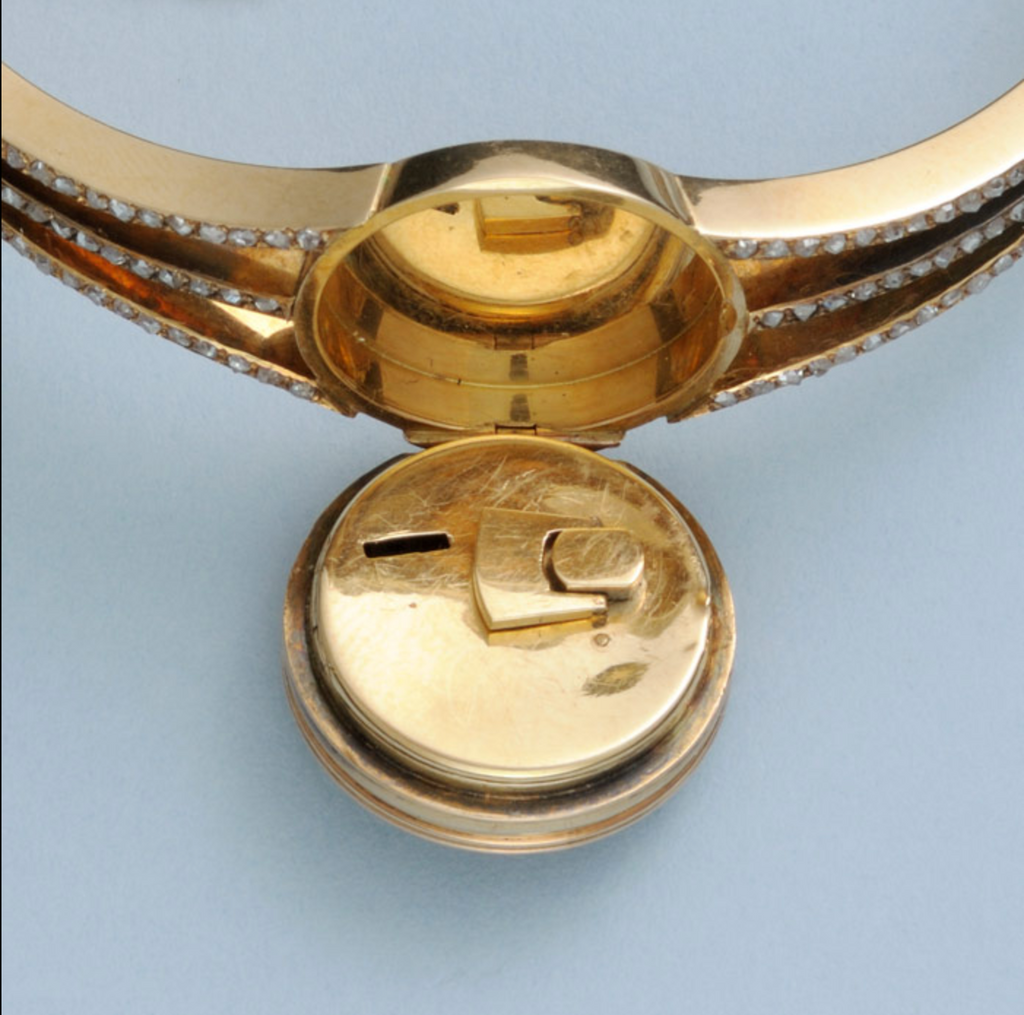 Diamond Set Gold Bracelet Watch