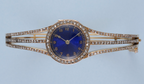 Diamond Set Gold Bracelet Watch