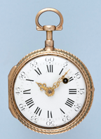 Three Colour Gold Chatelaine Watch