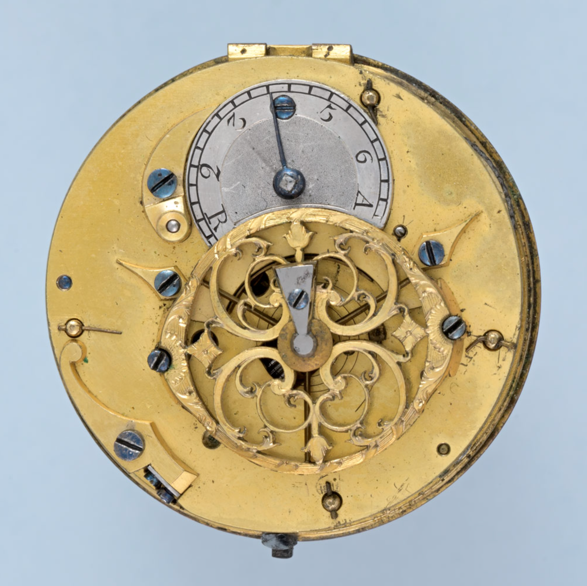 Three Colour Gold Chatelaine Watch