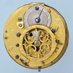 Pearl Set Gold and Enamel French Verge