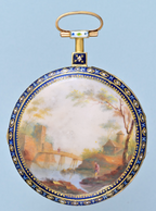 French Gold and Enamel Verge
