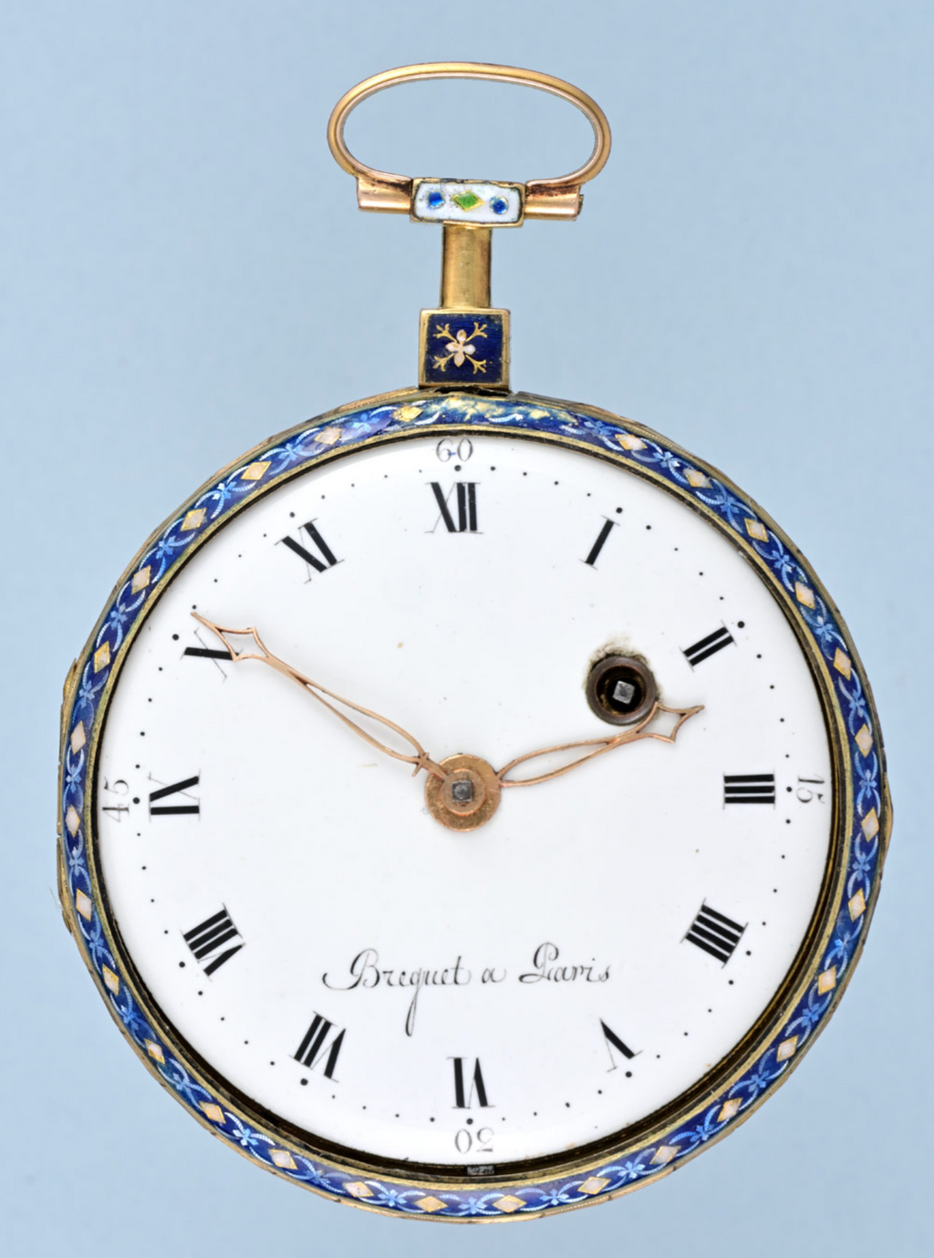 French Gold and Enamel Verge