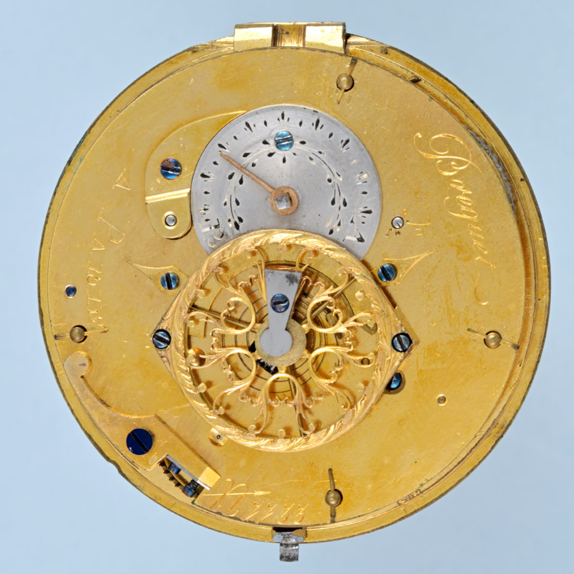 French Gold and Enamel Verge