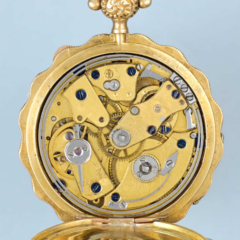 Decorative Double Cased Quarter Repeater