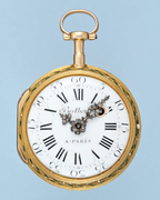 Gold and Enamel French Verge