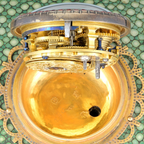 Chinese Market Shagreen Box with Watch