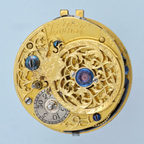 Chinese Market Shagreen Box with Watch