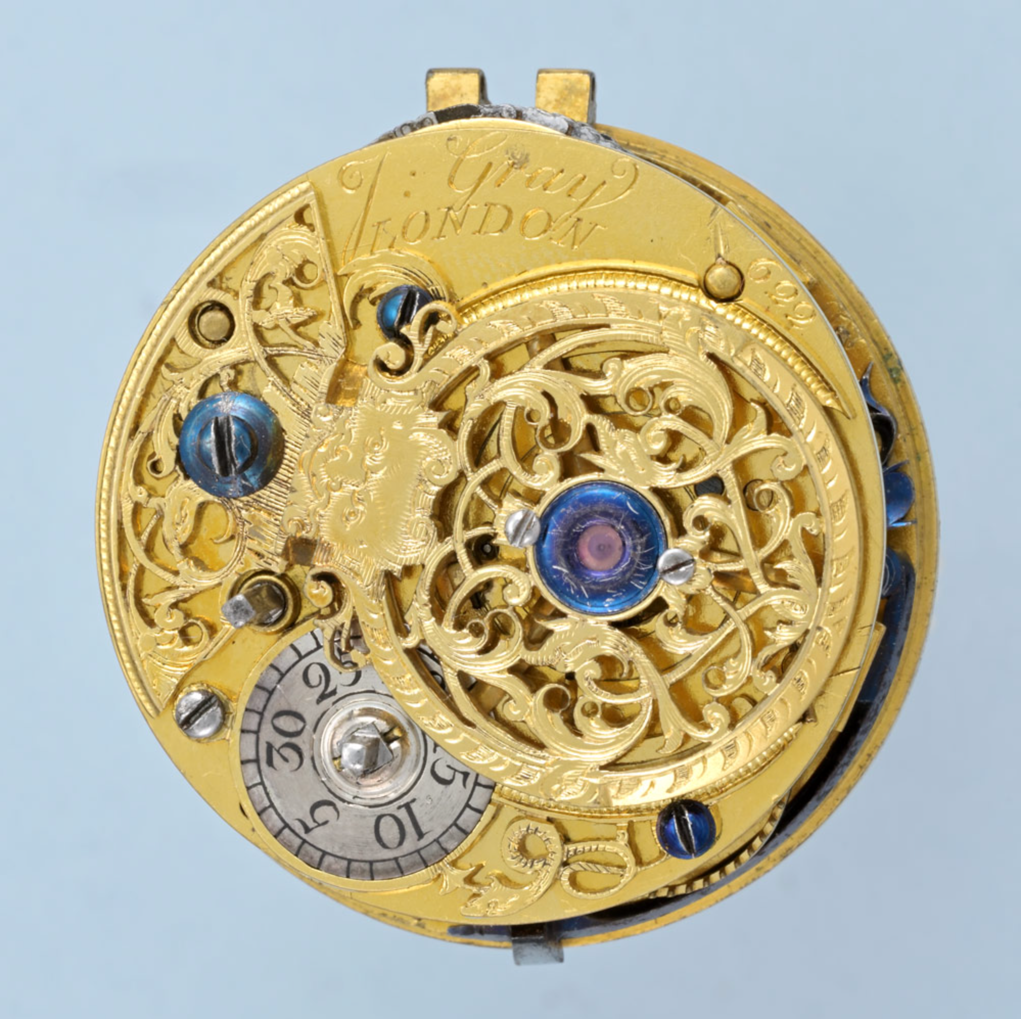 Chinese Market Shagreen Box with Watch