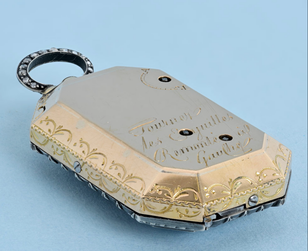 Rare Miniature Quarter Repeating Pendant Watch