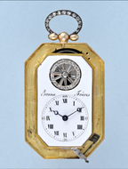 Rare Miniature Quarter Repeating Pendant Watch