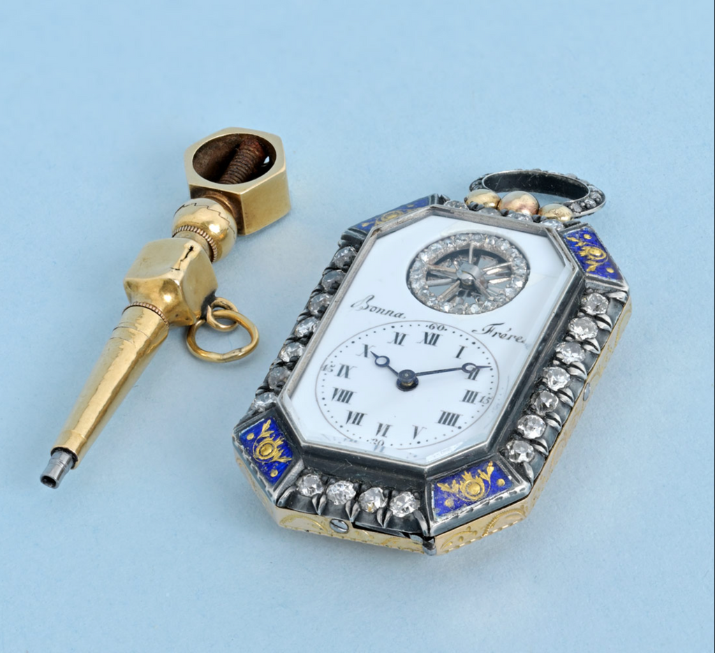 Rare Miniature Quarter Repeating Pendant Watch