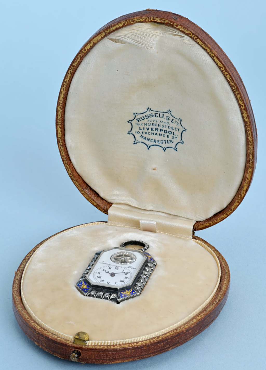 Rare Miniature Quarter Repeating Pendant Watch