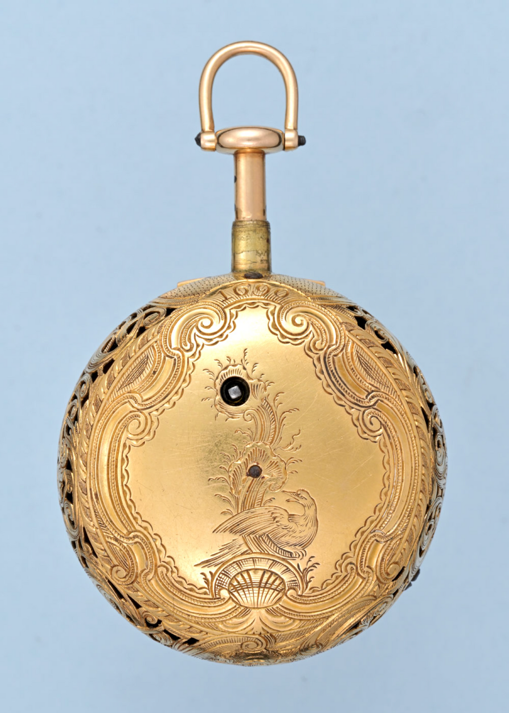 Gold and Enamel Repeater with Chatelaine