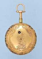 Gold and Enamel Repeater with Chatelaine