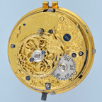 Gold and Enamel Repeater with Chatelaine