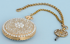 Rare Pearl Encrusted Gold Repeater